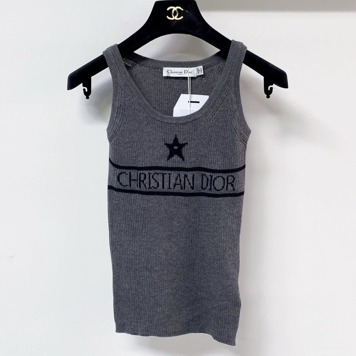 Dior Vest Gray in Wool 204060