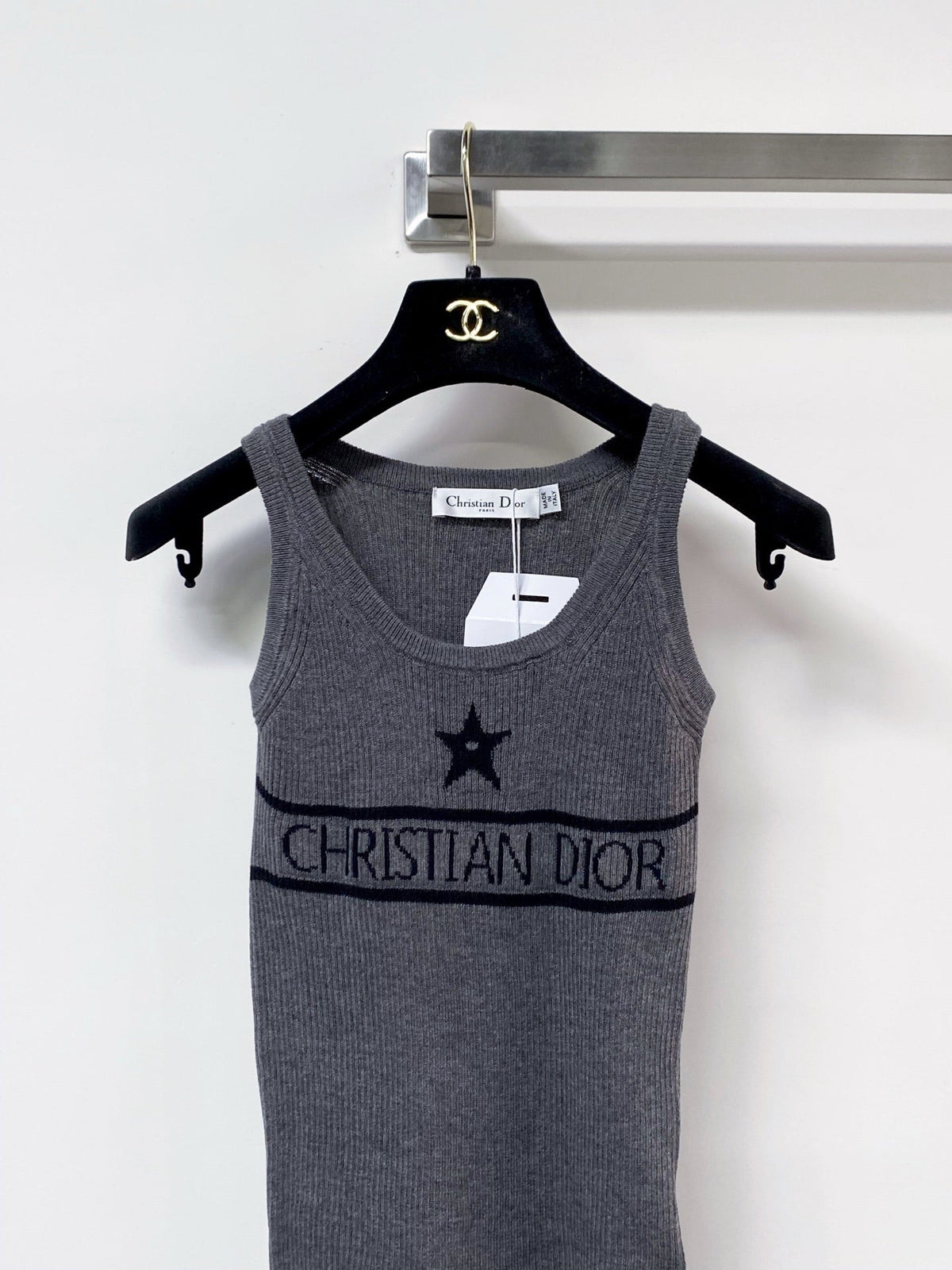 Dior Vest Gray in Wool 204060