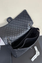 Chanel Carry-on bag 45cm Black in Cowhide