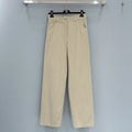 Chanel 26 Cargo Pants Khaki in Cotton 253578