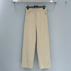 Chanel 26 Cargo Pants Khaki in Cotton 253578