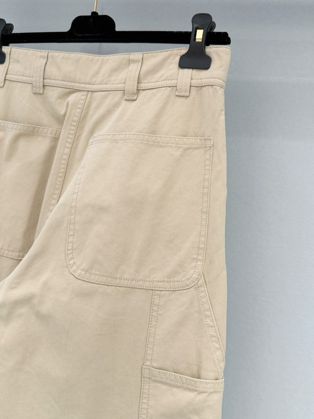 Chanel 26 Cargo Pants Khaki in Cotton 253578