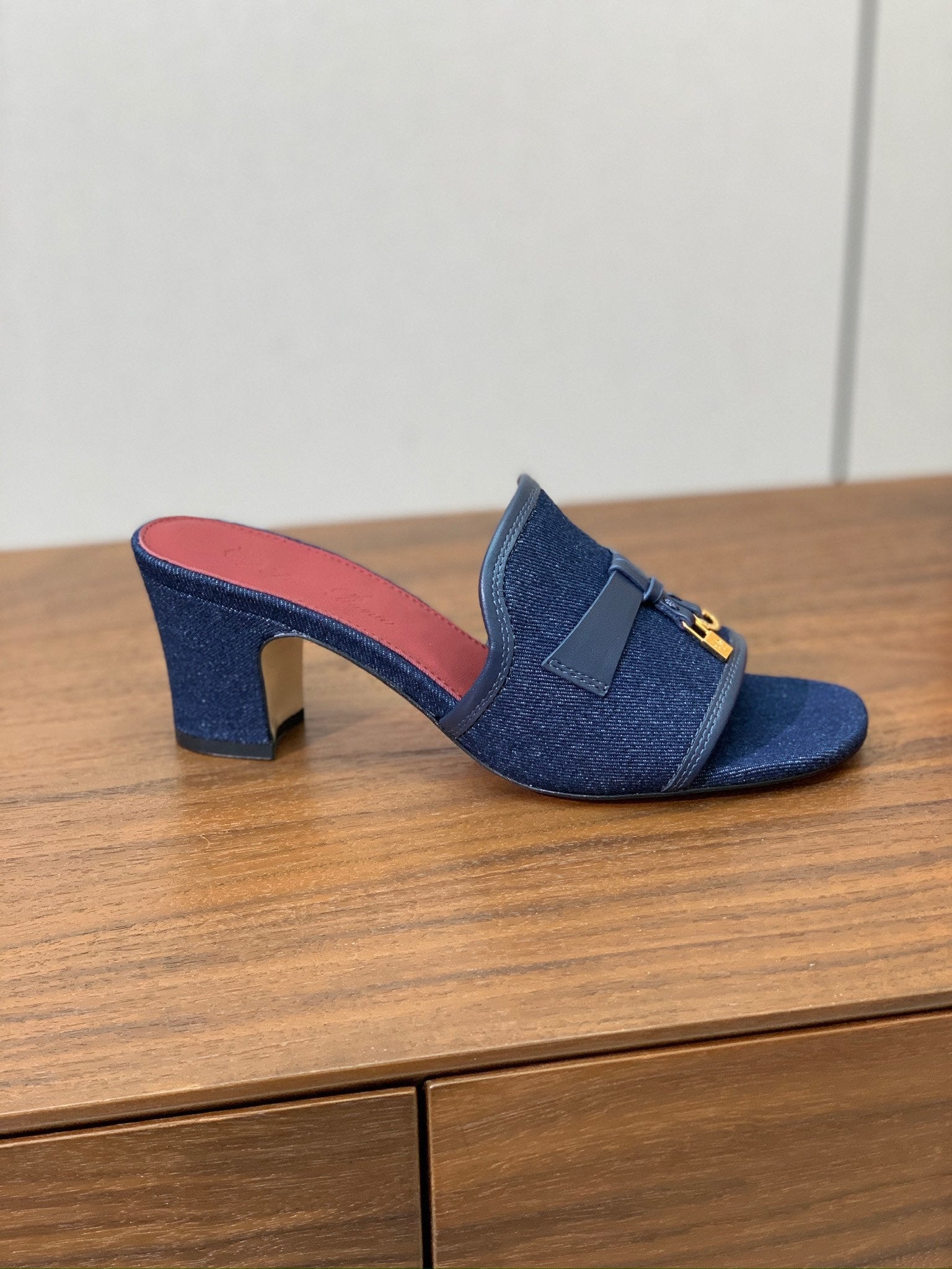 LP Color-blocked Sandals 50 Blue in Canvas 703248