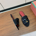 LP Color-blocked Sandals Black in Canvas 703245