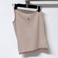 Chanel 26 Vest Light Brown in Wool 278138