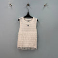 Chanel Vest White in Nitrile Cotton 282527