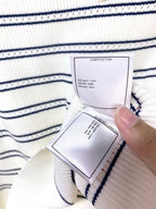 Chanel Short-Sleeve T-Shirt White in Wool 287135