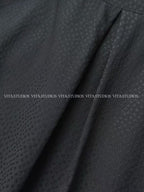 Chanel 26 Jacquard Shirt Black in Silk 298863