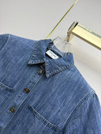 Chanel 26 Shirt Blue in Cotton 367721