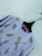 Gucci Short-sleeve Top Blue in Wool 324536