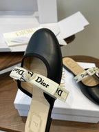 Dior 26 J'Adior Slipper Black in Lambskin 727328