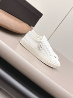 Chanel 26 Round Toe Color Block White in Canvas 739430