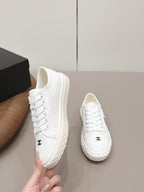 Chanel 26 Round Toe Color Block White in Canvas 739430