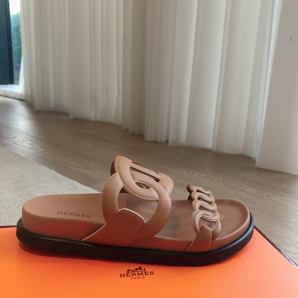 HM  Extra Sandal Brown in Cowhide 743959