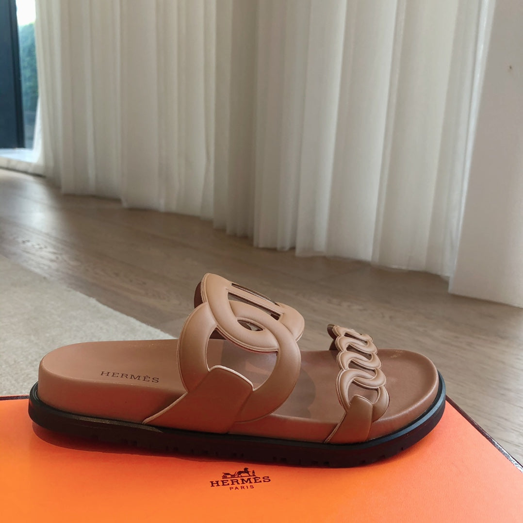 HM  Extra Sandal Brown in Cowhide 743959