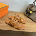 HM  Sandal Brown in Calfskin 743980