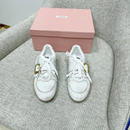 Miu 26 Sneaker White in Cowhide 747377