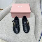 Miu 26 Sneaker Black in Sheepskin 747379