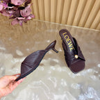 Loew Pebble Soft Sandal 55 Chocolate in Sheepskin 749417