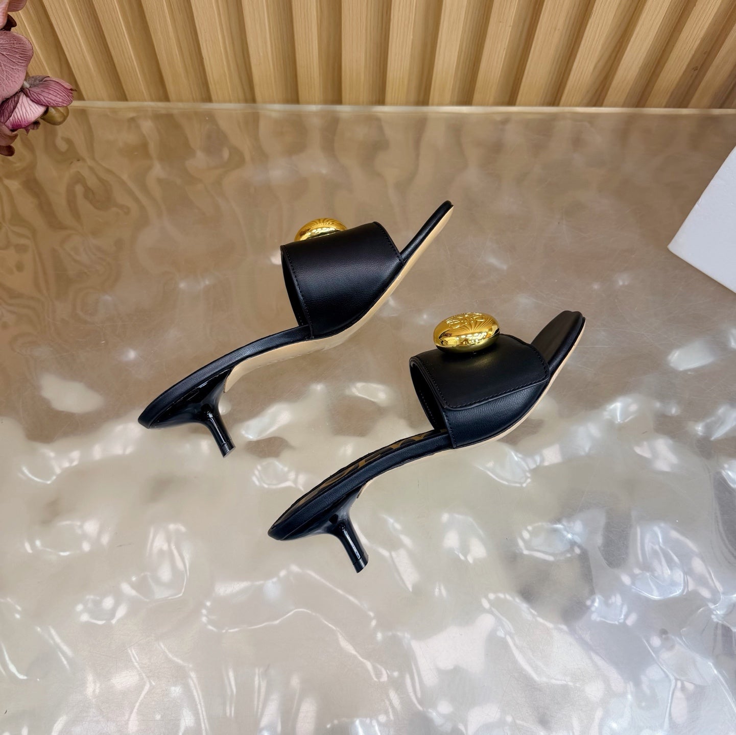 Loew 26 Sandal 45 Black in Cowhide 749387