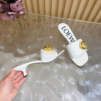 Loew 26 Sandal 45 White in Cowhide 749386