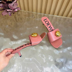 Loew 26 Sandal 45 Pink in Cowhide 749385