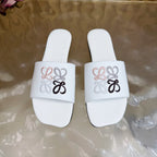 Loew Sandal White in Sheepskin 749330