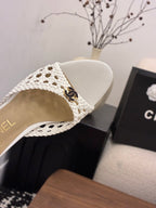 CC Sandal 60 White in Woven 747973