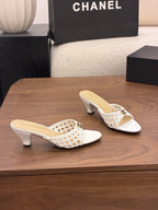 CC Sandal 60 White in Woven 747973