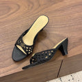 CC Sandal 60 Black in Woven 747971