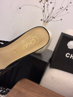 CC Sandal 60 Black in Woven 747971