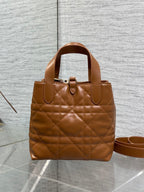 CD Toujours Vertical 18cm Brown in Cowhide 286402