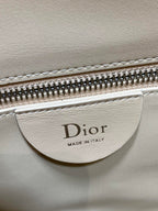 CD Diorly Bag 31.5cm Oatmeal in Nubuck Leather 286590