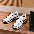 CC Sneaker Black White in Leather 753930
