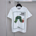 CD 26 Crew Neck Short-sleeved T-shirt White in Cotton 379662