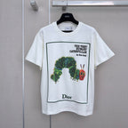 CD 26 Crew Neck Short-sleeved T-shirt White in Cotton 379662