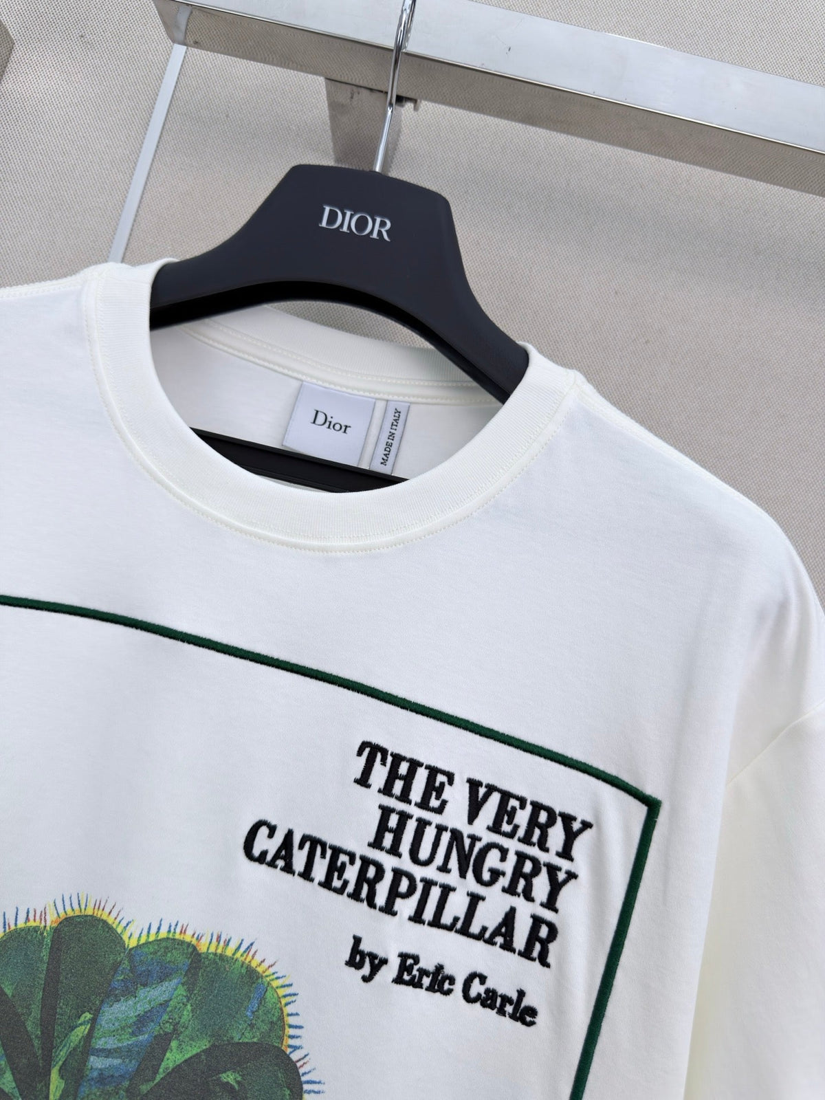 CD 26 Crew Neck Short-sleeved T-shirt White in Cotton 379662