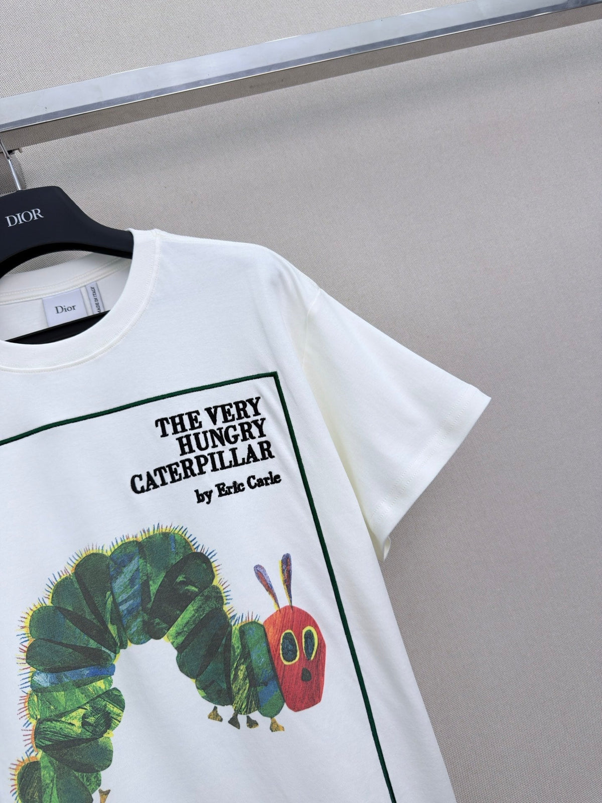 CD 26 Crew Neck Short-sleeved T-shirt White in Cotton 379662