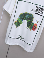 CD 26 Crew Neck Short-sleeved T-shirt White in Cotton 379662