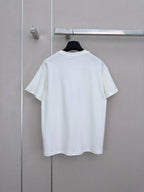 CD 26 Crew Neck Short-sleeved T-shirt White in Cotton 379662