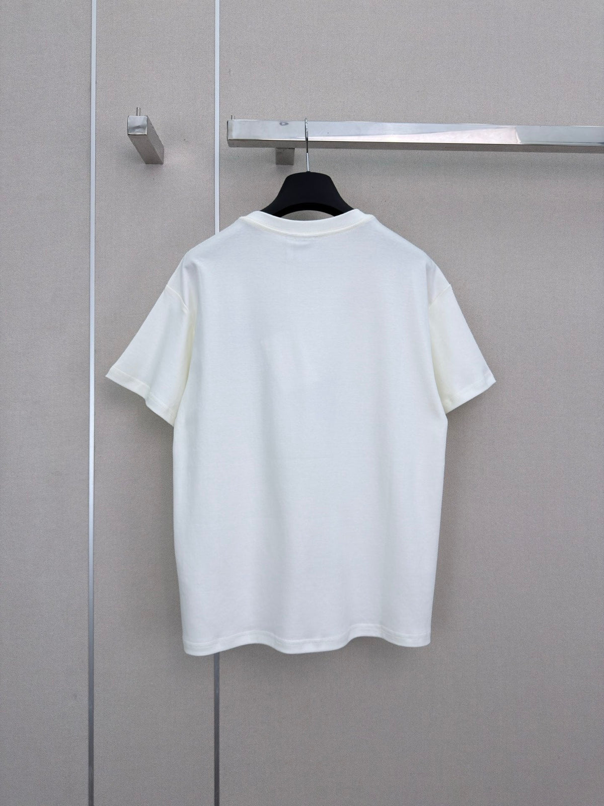 CD 26 Crew Neck Short-sleeved T-shirt White in Cotton 379662