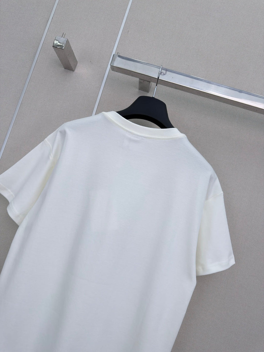 CD 26 Crew Neck Short-sleeved T-shirt White in Cotton 379662