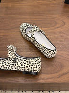 CC 26 Polka Dot Mary Janes White Black in Horsehair 756092