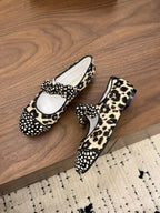 CC 26 Polka Dot Mary Janes Beige in Horsehair 756089