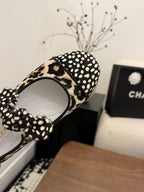 CC 26 Polka Dot Mary Janes Beige in Horsehair 756089