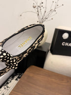 CC 26 Polka Dot Mary Janes Beige in Horsehair 756089