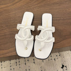 CC 26 Sandal White in Cowhide 748530