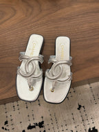 CC 26 Sandal Silver in Cowhide 748528