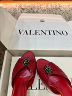 VT Sandal 55mm Red in Cowhide 755972