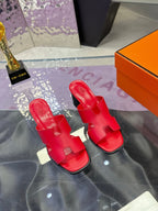 HM Sandal 90mm Red Rose in Cowhide 757944